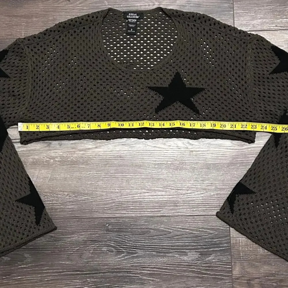 Hot Topic Star Bolero Women's Crop Shrug - Picture 6 of 8